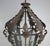 1930s Spanish Wrought Iron and Reeded Glass Lantern, Circa 1930s For Sale - Image 5 of 12