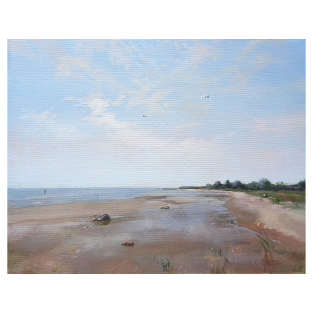 Janis Zingitis, Seaside, 2021, Oil on Canvas For Sale