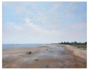Janis Zingitis, Seaside, 2021, Oil on Canvas