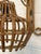 Brown Rattan and Bamboo Wall Lamps, 1970s, Set of 2 For Sale - Image 8 of 14