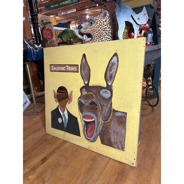 Vintage Carnival Photo Op Board For Sale - Image 9 of 12