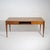 Vintage Walnut Desk with Brass Details, 1950s For Sale - Image 15 of 15