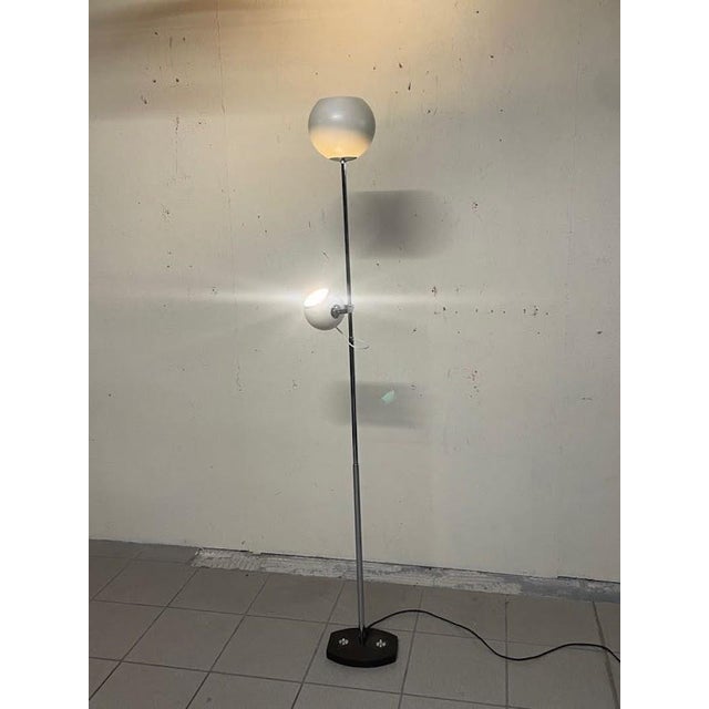 Floor Lamp with Top Light and Adjustable Spotlight from Stilnovo, 1960s For Sale - Image 14 of 18
