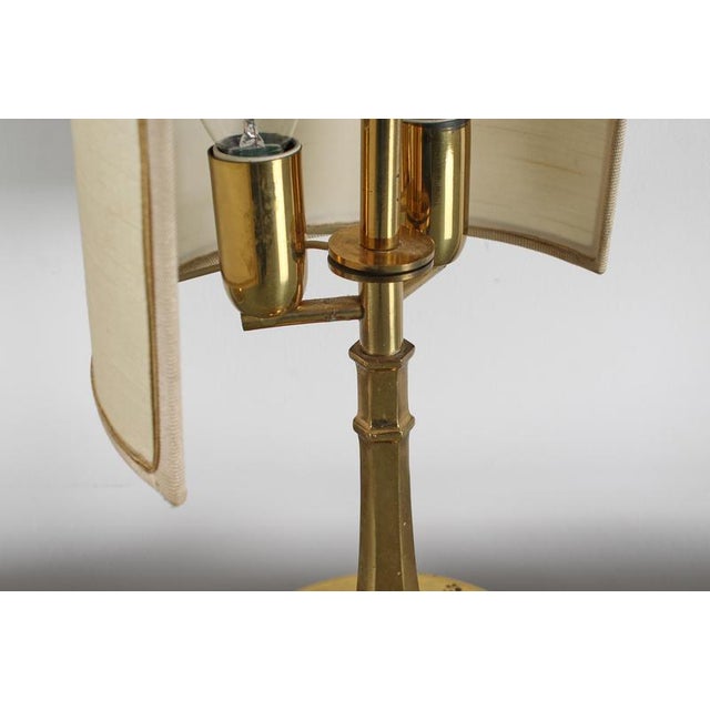 Mid-Century Brass Bedside Lamps, Italy, 1970s, Set of 2 For Sale - Image 11 of 17