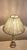 Vintage Metal Table Lamp with Glass Bead Shade, 1970s For Sale - Image 3 of 9