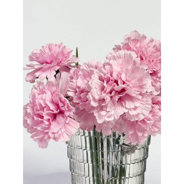 Mid-Century Modern Vintage Ice Bucket in Molded Glass, 1960s For Sale - Image 3 of 6