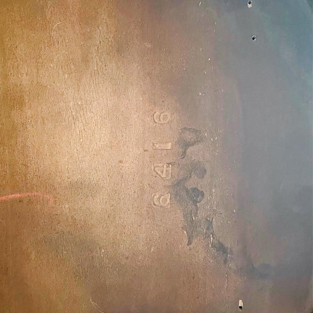 Mid 20th Century Louis XVI Style Round Gueridon Commode Tables With Carrara Marble & Floral Marquetry - A Pair For Sale - Image 17 of 17