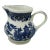 Vintage Churchill Blue & White Willow Ware Creamer Made in England For Sale