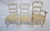 Set of 10 French Country Ladder Back Painted Chairs There are three chair styles within this set, which can be seen in the...