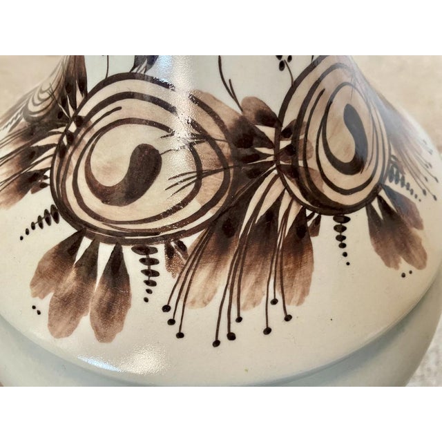 Rosenthal Large Ceramic Table Lamp by Bjorn Wiinblad for Rosenthal Studio Line, 1960s For Sale - Image 4 of 16