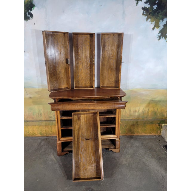 Small Louis Philippe Walnut Chest of Drawers For Sale - Image 11 of 13