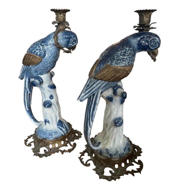 Introduce a touch of whimsical sophistication and classic Palm Beach flair to your interior with this striking pair of...