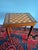 Italian 1960s Mid Century Italian Side Table - Chess Table Inlaid Marquetry Music Box For Sale - Image 3 of 11