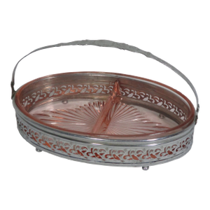 1930s Art Deco Relish Serving Dish