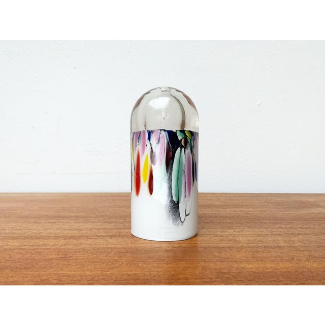 Green Postmodern Glass Vase by Hans Jürgen Richartz for Richartz Art Collection, 1980s For Sale - Image 8 of 17