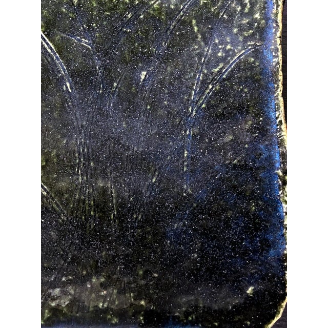 Japanese Oribe Square Dish by Kitaoji Rosanjin For Sale - Image 10 of 13