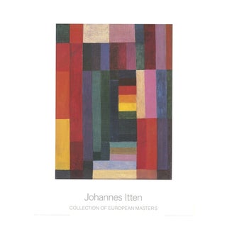 Horizontal-Vertical Poster in the style of Johannes Itten, 1915 For Sale