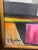 Late 20th Century Framed and Signed Geometric Abstract Painting For Sale - Image 4 of 7