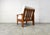 White Vintage Pine Wood Armchair, 1960s For Sale - Image 8 of 11