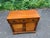 Vintage Early American Style Maple Buffet Server With Shutter Door Cabinet For Sale - Image 4 of 12