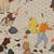 1970’s Gilded Persian Court Life Panoramic Triptych For Sale - Image 12 of 14