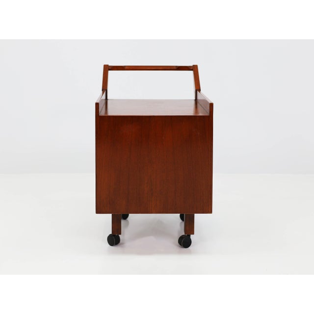 Model Stadera 840 Writing Desk with Model CM24 Chest of Drawers by Franco Albini for Poggi, Italy, 1958, Set of 2 For Sale - Image 18 of 18