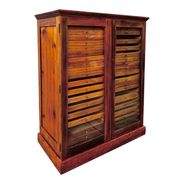 Antique Collector's or Specimen Cabinet | Late 19th Century For Sale