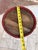 Antique Nail Keg Cask Barrel Painted Red With Twisted Metal Wire Bands For Sale - Image 9 of 12