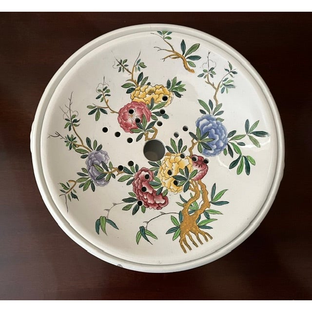 Late 19th Century Copeland Spode 2 Piece Berry Strainer C. 1890 for T Good & Co London For Sale - Image 5 of 8