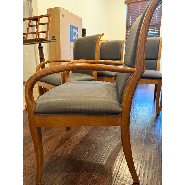 1990s Henredon Dining Chairs - Set of 6 For Sale In San Diego - Image 6 of 15