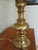 Vintage Solid Brass Table Lamp With Square Shade – Classic Traditional Elegance For Sale - Image 11 of 12