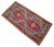 Textile 1970s Vintage Turkish Rug Hand Knotted Small Rug Mat Enrty Decor Kitchen Rug For Sale - Image 7 of 9