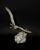 Large Majestic Rock Crystal Quartz Eagle Gemstone Sculpture For Sale In Los Angeles - Image 6 of 12