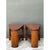 Vintage Rattan Pie Slice Side Tables After Frankl For Sale - Image 10 of 15