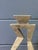 Karl Springer Vintage Postmodern Tessellated Stone Candlesticks, Pair, Karl Springer Style For Sale - Image 4 of 5