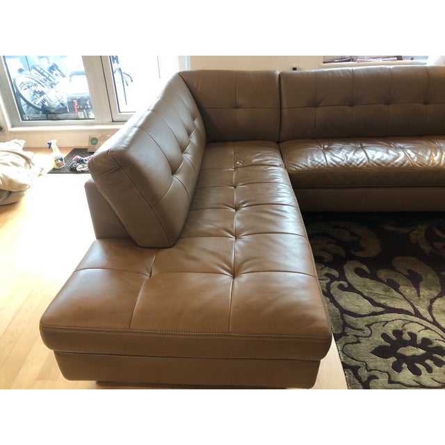 Modern Maurice Villency Custom Sectional Sofa Chairish