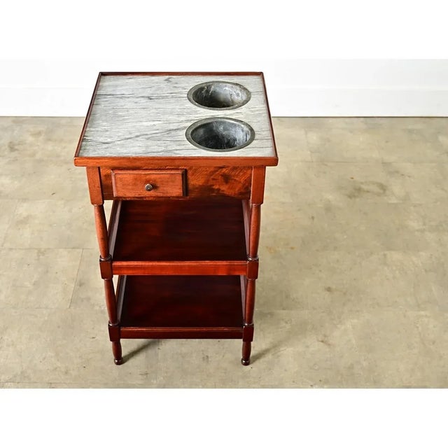 19th Century French 19th Century Mahogany Rafraichissoir Dry Bar For Sale - Image 5 of 11