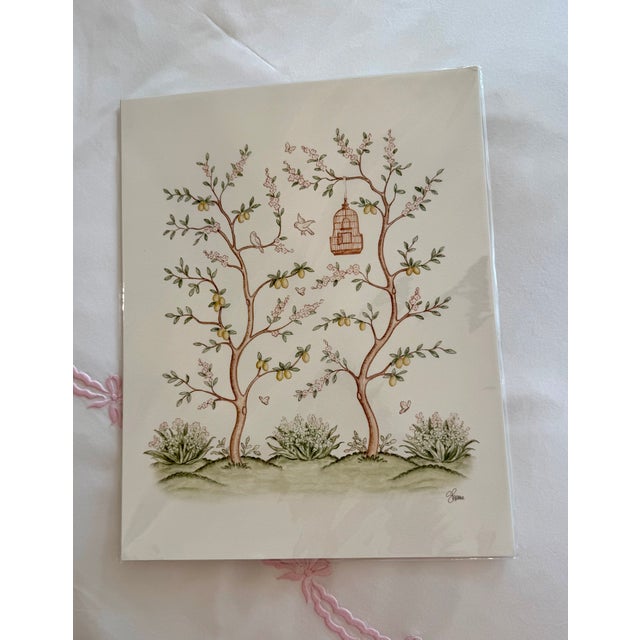 Storybook Pair of Whimsical Botanical & Garden Prints For Sale - Image 4 of 9