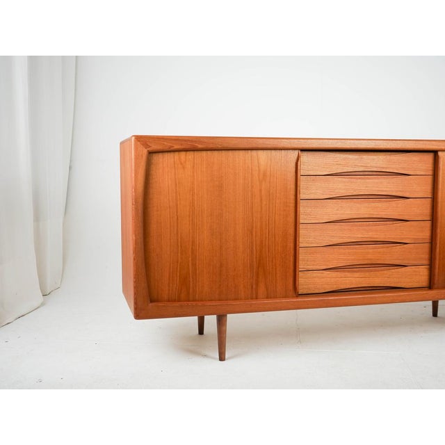 Wood Vintage Teak Sideboard from Dyrlund, 1960s For Sale - Image 7 of 14
