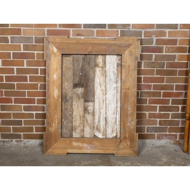 Dutch 19th Century Faux Tortoise Black and Amber Mirror with Carved Frame For Sale - Image 4 of 12