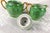 1950s Green Pickard Teapot With Sugar Bowl, Creamer and Five Cups - 10 pcs For Sale - Image 9 of 13