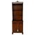Early 20th Century American Chippendale Mahogany Petite Etagere Cabinets by Robert W. Irwin Co. - A Pair For Sale - Image 12 of 16