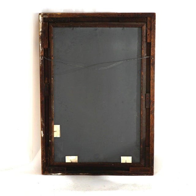 Antique French First Finish Giltwood Framed Wall Mirror C1900 For Sale - Image 11 of 14
