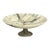 Early 20th-Century Italian Carved Marble Tazza Pedestal Bowl For Sale