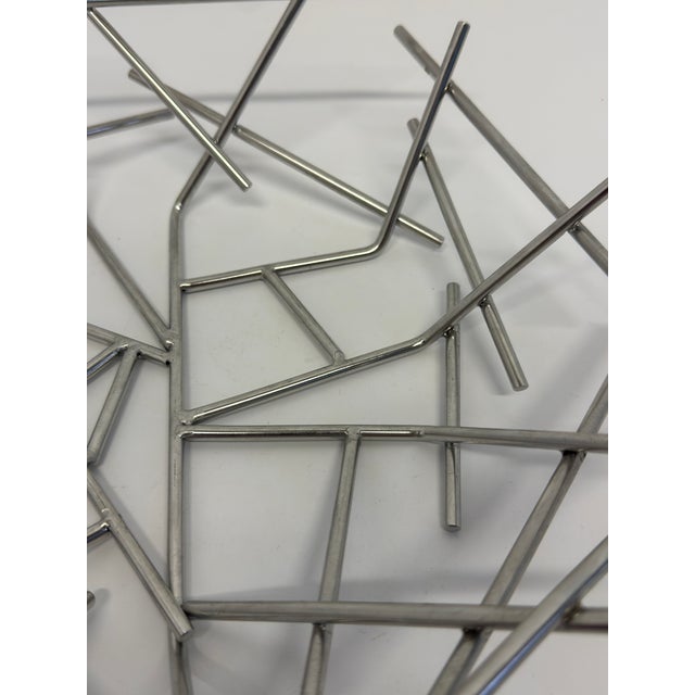 Blow Up Basket in Stainless Steel by Fernando and Humber Campana for Alessi For Sale - Image 13 of 13