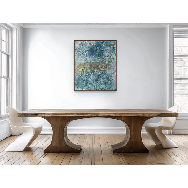 2020s Contemporary Abstract Oil on Canvas "Turgor Pressure 1" by Reiner Heidorn For Sale - Image 5 of 6
