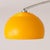 1960s 1960s Morelli Half Dome Wall Sconce - Modern Arc Wall Lamp, Mustard Steel Shade, Satin Nickel, Foot Slide Dimmer For Sale - Image 5 of 7