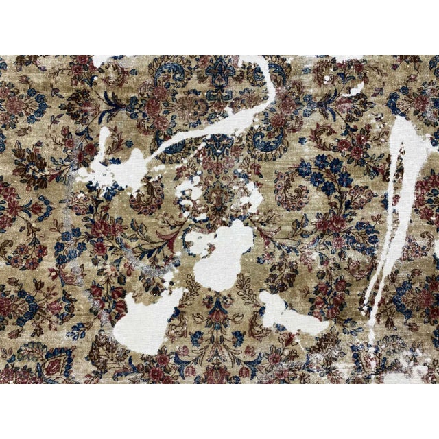 Vintage Middle Eastern Hand-Knotted Rug For Sale - Image 6 of 9