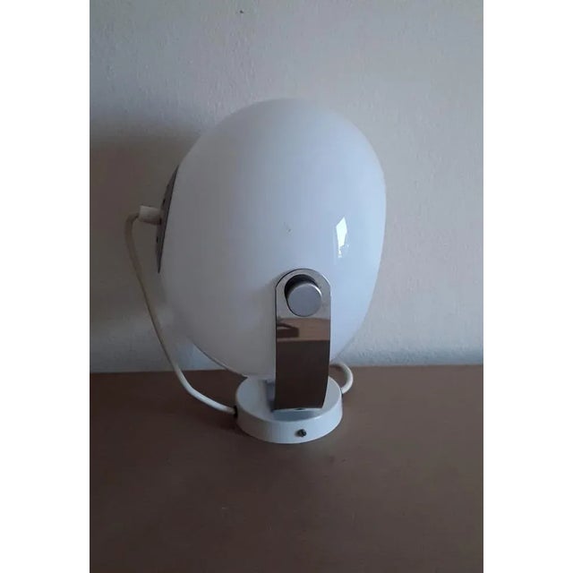Vintage Dutch Wall Lamp with Opaque White Plastic Screen, 1970s For Sale - Image 10 of 10