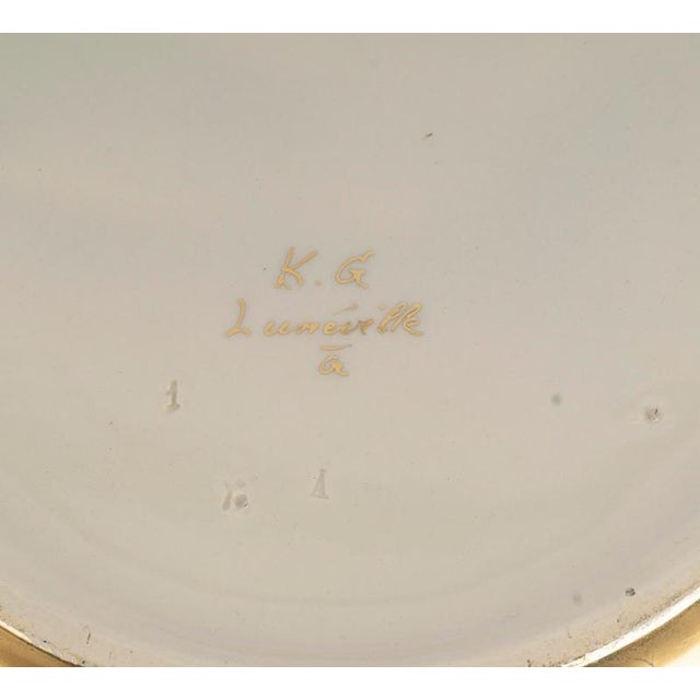 Black 20th Century Porcelain Cachepot For Sale - Image 8 of 9